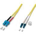 Duplex Glasvezel Patchkabel LC-SC 9/125 OS2, 35m, Dikte 2,8mm