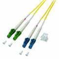 Duplex Glasvezel Patchkabel LC/APC8-LC 9/125 OS2, 35m Extra Mantel