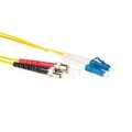 Duplex Glasvezel Patchkabel LC-ST 9/125 OS2, 5m